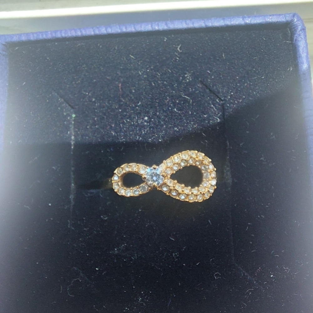 Swarovski Infinity Ring - image 1